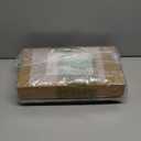 DWTS DANWEITESI Glass Cups with Lids and Straws 4 pcs,16oz Drinking Glasses Set for Coffee Bar Accessories,Iced Coffee Cups with Lids,Matcha Cup Glass Tumbler Reusable for Gifts (Blank Transparent Color)