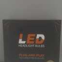 Upgraded Halogen Headlight Bulbs Compatible for Nissan Altima 2007 2008 2009 2010 2011 2012 2013 2014 2015 2016 2017 2018, H9 H11 High Low Beam Lights Combo, 6000k White, 300% Brightness, 4-Pack