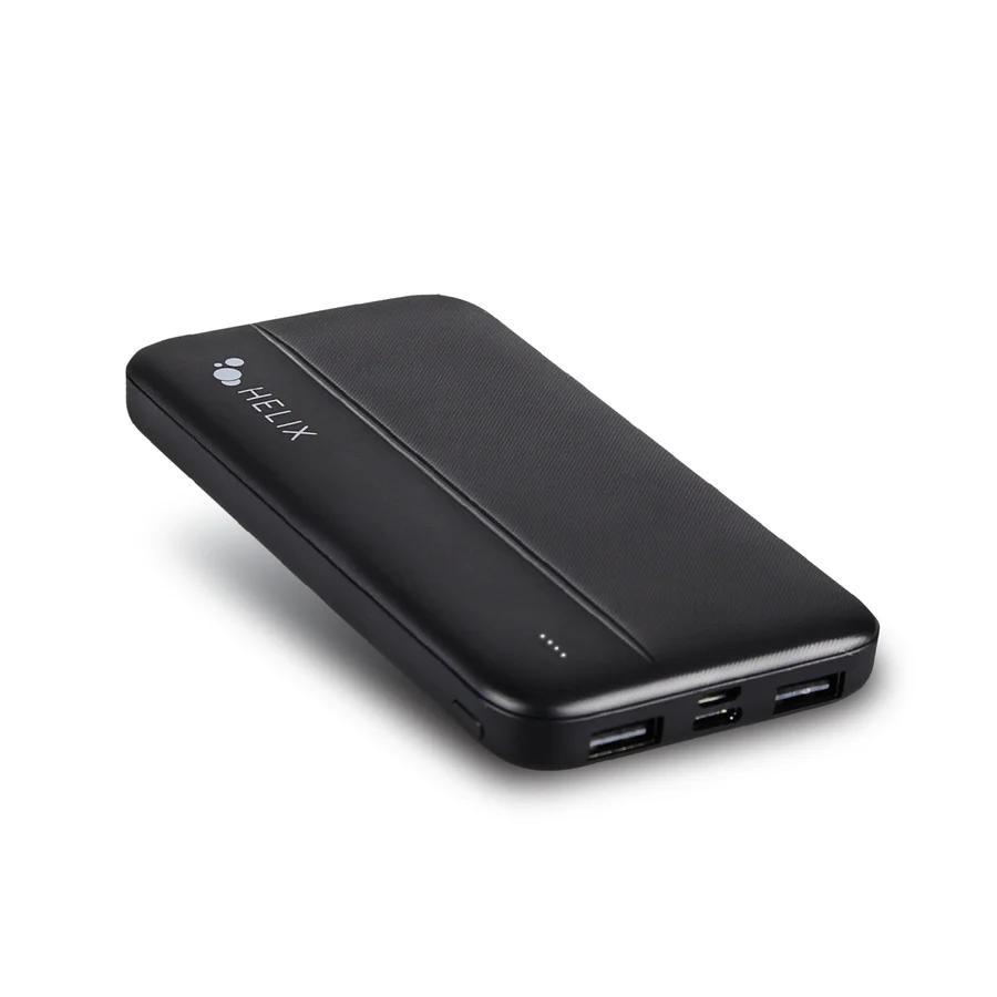 Helix Turbo Volt + Power Bank 10000 mAh with USB-C and Dual USB-A Ports