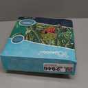 Dinosaur Inflatable Baby Pool - Small Toddler Blow Up 3 Rings Round Pad Pool, Outdoor/Indoor Play Center with Ball Pit & Toys - 48'x12'