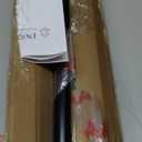 ENJOYBASICS Matte Black Shower Curtain Rod 30 to 52 Inches, 1 Inch Stainless Steel Adjustable Spring Tension Rods No Drill for Bathroom, Closet, Window, Room Divider, Never Rust, Non Slip