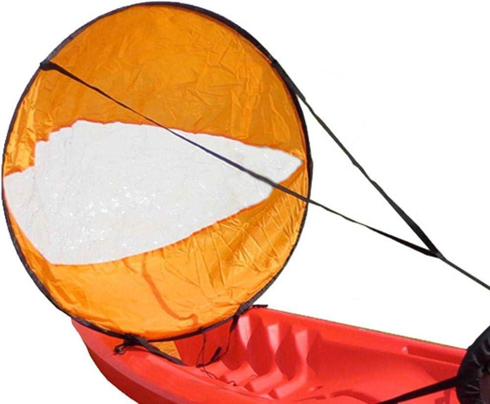 Kayak Sail,Downwind,Kayak Canopy,Kayak Wind Sail Kit, PVC Downwind Wind Paddle Popup Board with Transparent Window Folding Sailboat Accessories for Kayak Canoes Inflatables Boats