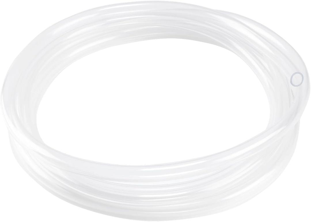 10ft 1/2''ID5/8''OD Clear Vinyl Tubing Flexible and Hybrid PVC Tubing, Lightweight soft hose, drinkable pipe