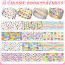 12 Pcs Candy Conversation Valentine's Day Headbands for Women Love Non Slip Heart Headband for Valentines Day Hair Accessories Gifts