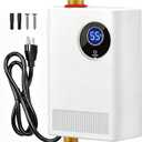 Tankless Water Heater Electric 110V, 3000W Instant Water Heater Under Sink, On Demand Hot Water Heater Electric with Digital Display, Portable Small Water Heater for Kitchen Bathroom RV (3000, Watts)
