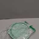 Silicone Bread Proofing Basket, 9 inches Sourdough Baking Bowl with liner Thick Foldable Reusable Handmade Bread Making Supplies for Bakers (Light Green)