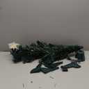 3ft Pre-Lit Fiber Optic Artificial Christmas Tree with Top Star, Multi-Color Lighting Tabletop Mini Christmas Tree with Sturdy Legs,Optical Fiber Xmas Tree for Home, Office, Party Decoration