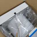 Zeyzer Black Bathroom Fan 110 CFM 1.0 Sone 5.9" Duct Square Ceiling or Wall Mount Ventilation Exhaust Fan for Bathroom/Corridor/Office/Laundry Room/SHop