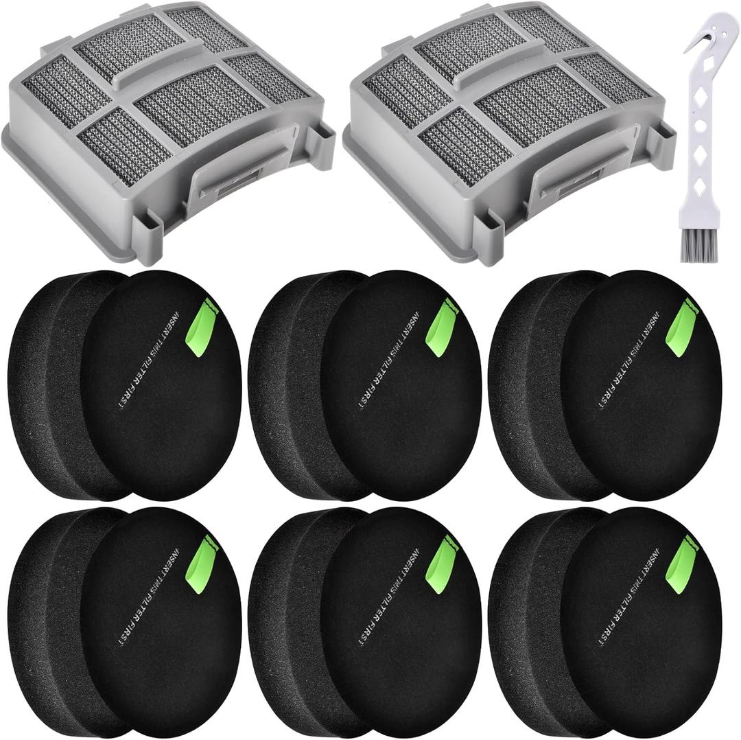 Leadaybetter 39883 Vacuum Filter for Bissell Pet Hair Eraser 39883 3418 3774F 3409 3774 3774G 3775 3415 3404 3402 SurfaceSense Vacuums, Model 1635630 & 1635629