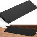 Nilight 2.4" Rise Threshold Ramp for Doorways, 19.7" Wide Low Profile Rubber Smooth Access Door Ramp for Doorway, Curb, Home Steps, Bathroom