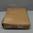 OIAHOMY 75L Large Woven Cotton Rope Storage Basket with Handle for Organizing Blanket and Toys for Living Room, Nursery, Brown Variegated 22x17x12