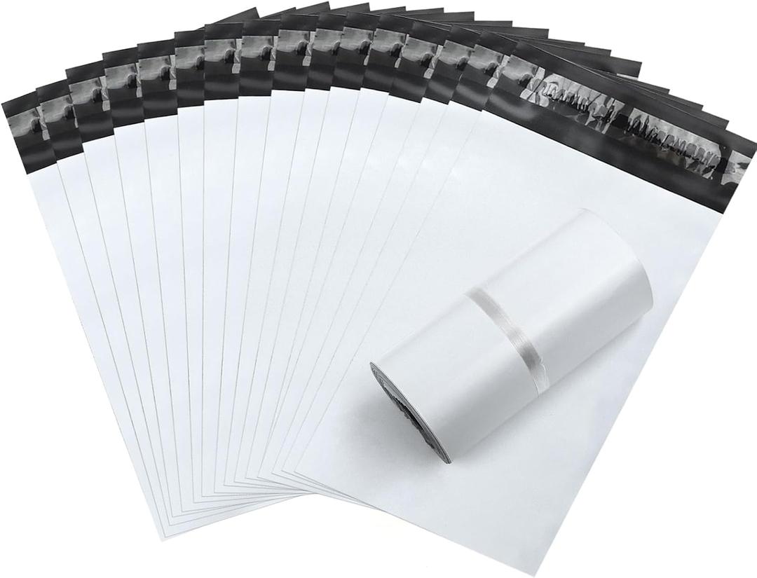 Tampon Disposal Bags, Self-Adhesive Sealing and Odor-Proof, White Opaque, 8.7 x 3.9, Pack of 200