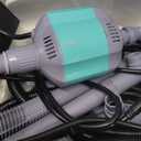 hygger 360GPH Electric Aquarium Gravel Cleaner, 5 in 1 Automatic Fish Tank Cleaning Tool Set Vacuum Water Changer Sand Washer Filter Siphon Adjustable Length 15W