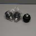 Seamaka 3PCS 1/2" Thread Air Compressor Silencer,20mm Air Compressor Intake Filter Sound Muffler Accessories, Air Compressor Muffler Accessories for generators, blowers, exhaust ports O-H-067-1/2