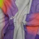 Pink Rainbow Unicorn Hooded Towel - 30" x 50" Microfiber Absorbent Quick Dry Bath Swim Pool Towel Poncho Bathrobe with Hood for Girls & Toddlers