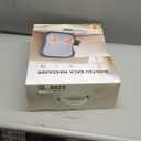 Shiatsu Back and Neck Massager for Pain Relief Deep Tissue, Up and Down Rolling Back Massager with Heat, 3D Kneading Massage for Office Home Car, Birthday Gifts for Women Men Mom Dad (Gray)