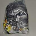 Matching Family Swimsuits Ruffle Bathing Suits Mommy and Me Swimwear Two Pieces Bikini Set (X-Large, Black)