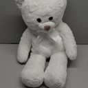 Jumbo Bear Plush 36in White
