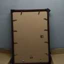 ArtToFrames 17x25 Inch Brown Picture Frame, This 1.00 Inch Custom Wood Poster Frame is Verlinga Brown - Comes with Economy Acrylic and Corrugated Backing 
