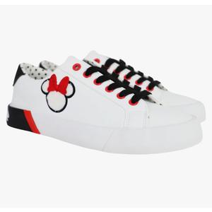 Minnie Mouse Womens Sneakers Low Court Lace Up size 6