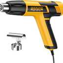 SEEKONE Mini Heat Gun, 600W Dual Temperature Hot Air Gun Tool 572&932, With 4.9Ft Long Cable and Overheat Protection for Crafts, Embossing, Paint Stripping, Shrink Wrap, and Heat Shrink Tube