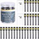 Lifreer 0.5 Lead Refills (1080 Pcs), Unbreakable 0.5 mm Lead Refills and 2 Premium Erasers, Long Lasting HB Pencil Lead 0.5 Refill,Mechanical Pencil Lead 0.5mm for Students & Professionals