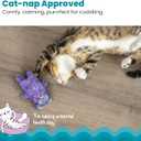 Catstages Purr Pillow Cat Toy Plush Cat Toy with Touch-Activated Purr for Calming Cats & Kittens