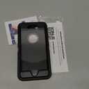 iPhone 6 Case, iPhone 6S Case [HEAVY DUTY] AICase Built-in Screen Protector Tough 3 in 1 Rugged Shorkproof Cover for Apple iPhone 6/6S (Black)