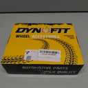 Dynofit 14x1.5 Chrome Lug Nuts Set, 24pcs 7 Spline Drive Wheel Nut for Silverado Sierra Ram 1500 F150, Silver Steel Aftermarket Lugnuts with 1 Socket Key Compatible With Ford Chevy GMC 6 Lug Wheel Rim