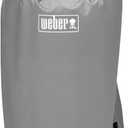 Weber 18Inch Charcoal Kettle Grill Cover Lightweight, Durable, Weather Resistant Protection for 18" Weber Charcoal Grills, Easy Slip-On Design