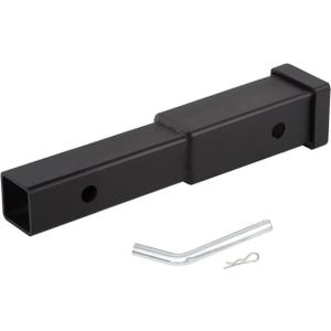 Taelakeni 5000lbs Trailer Hitch Extender Adapter 8 Inch Extension Length, Fits for 2 inch Receiver, with 5/8 inch Hitch Pin