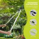 BeBecome 25"- 43" Tree Trimmer, Heavy Duty Bypass Loppers for Tree Branches, Sharp Steel Pruning Shears for 2 Inch Cutting, Garden Tool for Yard Trimming