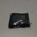 Vrtige Women's Satin Midi Skirt Elegant Silky Lace Trim High Waist Zipper Midi Skirt Black X-Large