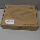 4 Channel Bluetooth 5.0 Stereo Amplifier, 50Wx4 HiFi Power Amp, 1200W Max, USB/SD/FM, Class D Home Audio Receiver for Home Theater & Karaoke, Includes Remote & Power Adapter