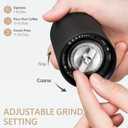 TIMEMORE Chestnut C3S Manual Coffee Grinder, Adjustable Conical Burr Grinder with Stainless Steel S2C Burr - Compatible with Espresso, Pour Over & French Press, Black