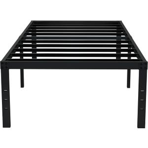 EMODA 18 Inch Twin XL Bed Frames Heavy Duty with Tall Storage Space