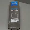 Travel Pillow Memory Foam Pillows, Camping Pillow-Compressible Medium Firm, Breathable Cover, Ideal Backpacking Hiking, Bed Pillows, Airplane and Car (Light Grey, M)