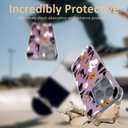 3 x Halloween Phone Case for iPhone 15 Pro, Pink Cartoon Ghost Pattern Cute Slim Fit Rubber Bumper Protective Shockproof Cover Case for iPhone 15 Pro 6.1 Inch