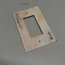 Light Switch Cover Plate Beige Gold Marble Abstraction Morden Art 1 Gang Outlet Covers Single Rocker Decorative Switch plates Electrical Wall Plates GFCI Receptacle for Kitchen Bathroom Decor
