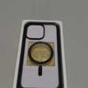 Miracase Magnetic for iPhone 15 Pro Max Case 6.7'' [Compatible with Magsafe] Full-Body Drop Proof Bumper Phone Case for iPhone 15 Pro Max with Built-in 9H Tempered Glass Screen Protector,Black