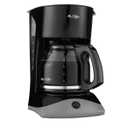 Mr. Coffee Black Coffee Maker, 12 Cups, with Auto Pause and Glass Carafe, Perfect for Home and Office Use