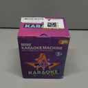 YLL Mini Karaoke Machine for Kids Adults, Portable Bluetooth Speaker with 2 Wireless Microphones, Trendy Birthday Gifts Toys for Girls Ages 3+ Years Old Home Family Party (Pink)