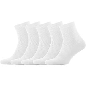 NUDUS UNDERWEAR Men’s Bamboo Rayon Ankle Quarter Dress Socks 5-Pair Gift Box, Premium Quality