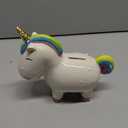 SUPVOX Unicorn Saving Pot Ceramic Jar Home Decor Coin Piggy Bank for Boys and Girls Unicorn Design