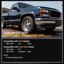2" Front Drop Spindle Lowering Kit Compatible with Chevrolet S10 1982-2004, S10 Blazer RWD 1983-1994, GMC S15 RWD 1983-1990, 2WD ONLY