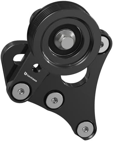Bevinsee LS Truck Manual Belt Tensioner with Pulley for LSX 4.8L 5.3L 6.0L 6.2L LQ4 LQ9 L92 L99 L33 LR4, Compatible with Chevrolet Silverado 1500 2500 3500 Colorado Compatible GMC Sierra Yukon Savana