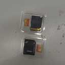 2 Pack TF Card 128GB with Adapter, High Speed Memory Card, UHS-I C10 A1 Memory TF Card for Tablet/Mobile Phone/Camera/Car Audio/Game Console (TF162 Red Gold 128GB)