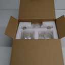 Bathroom Light Fixtures, 2-Light Brass Vanity Wall Light Over Mirror with Amber Tulip Glass Shade for Bedroom Living Room (Bulb Not Included) (Hardwired)