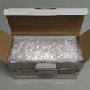 Peakeep Night Light Digital Alarm Clock Battery Operated with Indoor Temperature, Desk Small Clock (White)