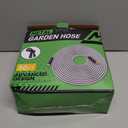 Garden Hose 50ft, Heavy Duty Stainless Steel Water Hose with 10 Functional Nozzles, No Kink, Lightweight and Flexible, Easy to Use and Store, Strong and Sturdy, Suitable for Yard and Lawn